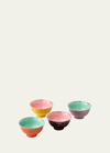 Polspotten Set Of 4 Small Grandpa Bowls In Multi