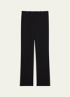 Helmut Lang Men's Straight-leg Crepe Suit Pants In Black
