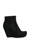 RICK OWENS SUEDE ANKLE BOOTS,RP16F2800 LMS.09