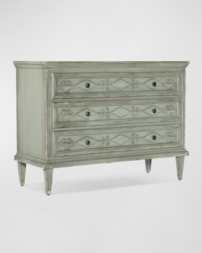 Hooker Furniture Charleston 3-drawer Chest In Green