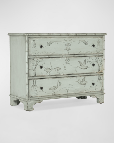 Hooker Furniture Charleston 3-drawer Chest In Green