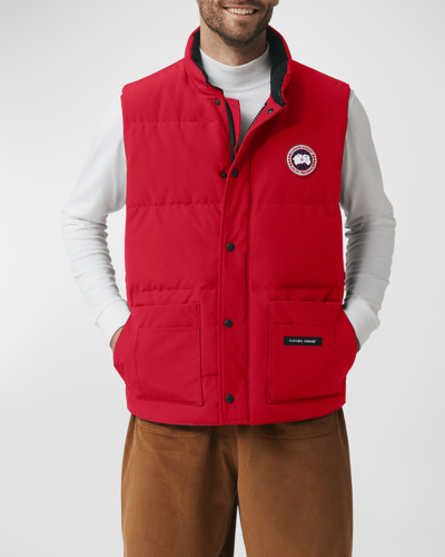 Canada Goose Freestyle Crew Vest Red