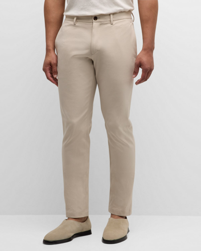 Theory Men's Zaine Bi-stretch Pants In New Sand