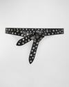 ISABEL MARANT LECCE LEATHER PULL-THROUGH BELT