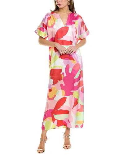 Crosby By Mollie Burch Shep Caftan In Pink