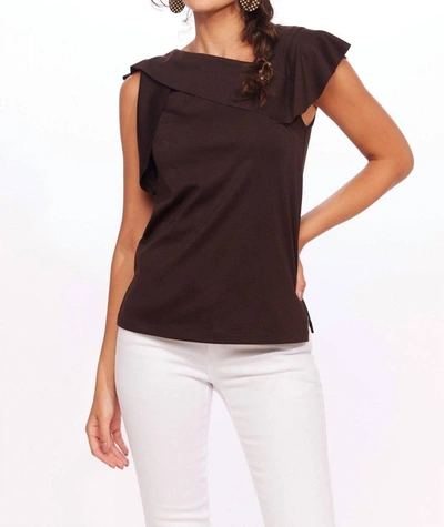 Eva Franco Xena Top In Brown