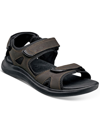 Nunn Bush Rio Vista Mens Faux Leather Slingback Ankle Strap In Brown