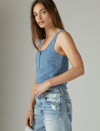 Lucky Brand Women's Boy Tank In Multi