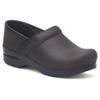 Dansko Women's Professional Clog - Medium Width In Antique Brown Oiled In Multi