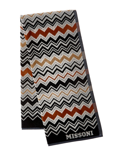 Missoni Home Bernard Fitness Towel In Black