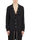 RICK OWENS LONG-SLEEVED BUTTON-UP SHIRT