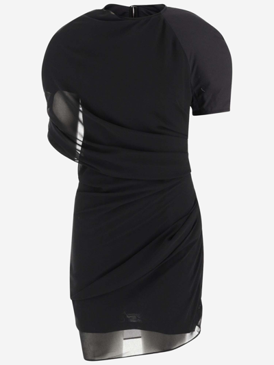Jacquemus La Robe Castagna Minidress In Black