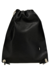 RICK OWENS RICK OWENS LEATHER BACKPACK