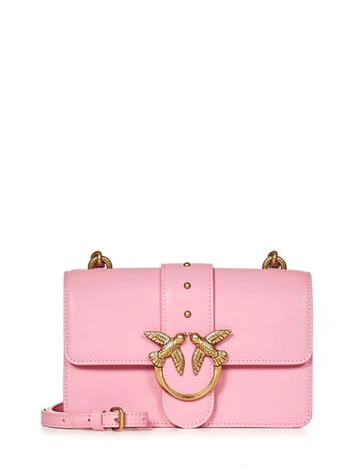 Pinko Mini Love Bag One Simply Shoulder Bag In Rosa