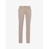 PAIGE FEDERAL SLIM-FIT RECYCLED COTTON-BLEND TROUSERS