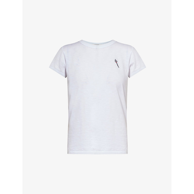 Rag & Bone Matchstick Cotton-jersey T-shirt In White