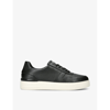 DUKE & DEXTER RITCHIE HAND-STITCHED LEATHER LOW-TOP TRAINERS