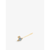 VIVIENNE WESTWOOD JEWELLERY ARIELLA BRASS AND OPAL ORB BOBBY PIN