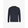 ARNE LONG-SLEEVED BRAND-EMBROIDERED COTTON-JERSEY T-SHIRT