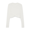 Splits59 Daisy Longsleeve Jersey Tee In White