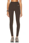 SPORTY AND RICH RUNNER SCRIPT HIGH WAISTED LEGGING