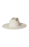 Janessa Leone Palmer Straw Hat In White