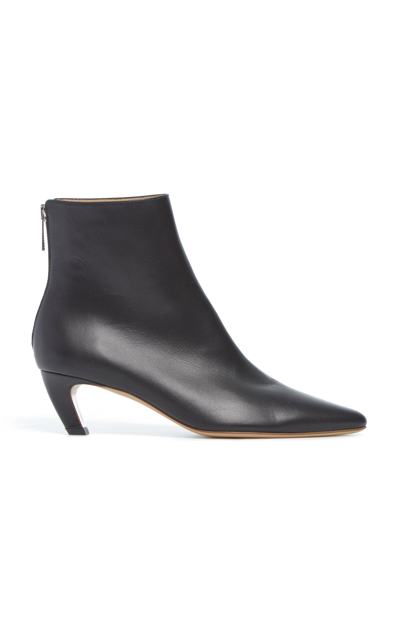 GABRIELA HEARST CLAYTON LEATHER ANKLE BOOTS