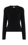 Flore Flore Long Sleeve Jersey In Black