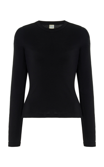 Flore Flore Long Sleeve Jersey In Black