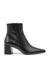 FLATTERED RILEY LEATHER ANKLE BOOTS