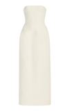 Gabriela Hearst Wool Maxi Dress In Ivory