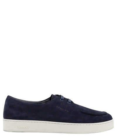 Church's Longsight Suede Low-top Trainers In Blue