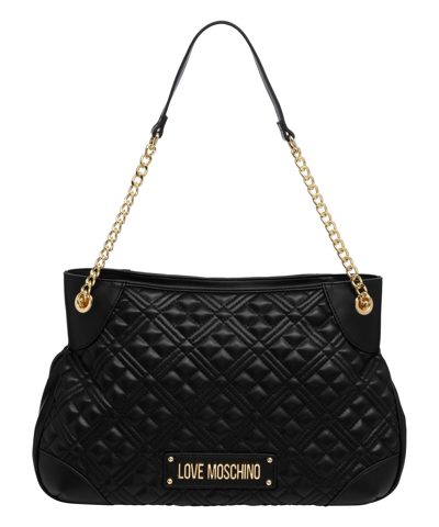 Love Moschino Tote Bag In Black