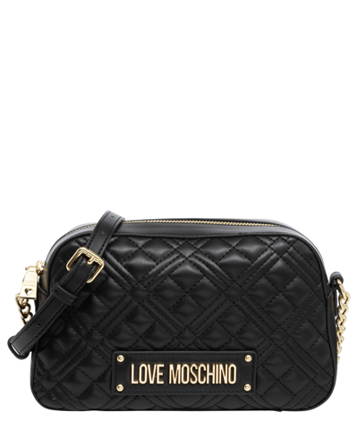 Love Moschino Crossbody Bag In Black