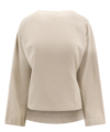 Bottega Veneta Cutout Details Shirt In Beige