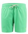 Polo Ralph Lauren Mens Two-slip-pockets Drawstring Swim Shorts Sunset Green Xxl In Green