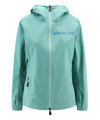 Moncler Valles Hooded Gore-tex Paclite® Jacket In Green