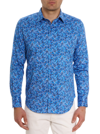 Robert Graham Seas The Day Long Sleeve Button Down Shirt In Blue