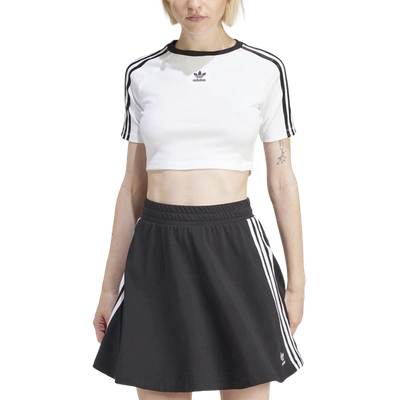 ADIDAS ORIGINALS WOMENS ADIDAS ORIGINALS 3 STRIPE BABY T-SHIRT