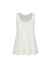 Lemaire Flared Tank Top In White