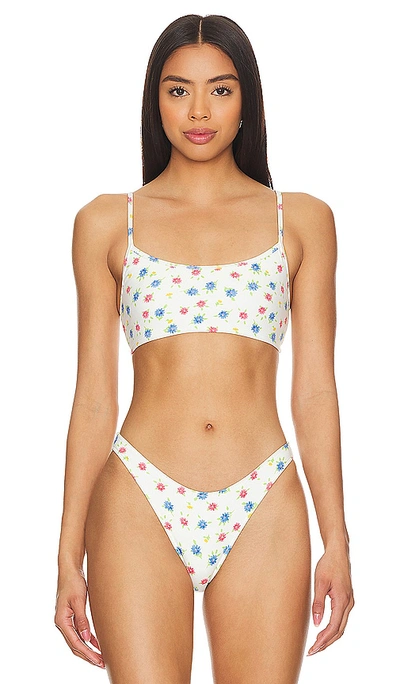 Frankies Bikinis Bay View Top In White