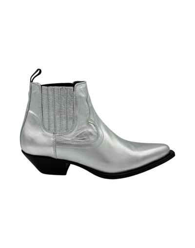 Sonora Texan Shoe In Silver