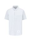 Thom Browne Cotton Shirt In Blue