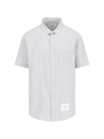 Thom Browne Shirts In Silver