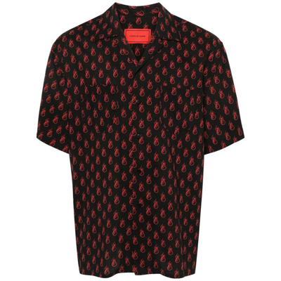 Vision Of Super Shirts In Black/red