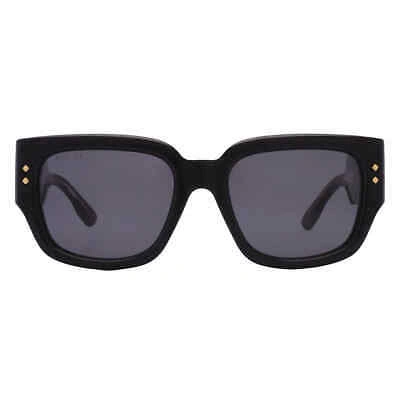 Pre-owned Gucci Dark Grey Square Men's Sunglasses Gg1261s 001 54 Gg1261s 001 54 In Gray