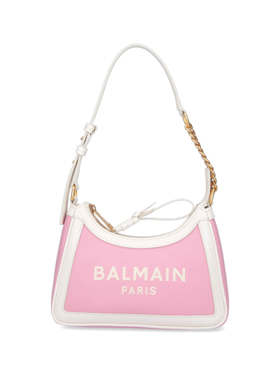 Balmain 'b Army' Shoulder Bag In Pink