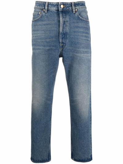 Golden Goose Low-rise Straight-leg Jeans In Blue