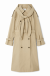 COS HOODED TRENCH COAT