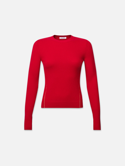 Frame Lunar New Year Cashmere Crew Red Wool